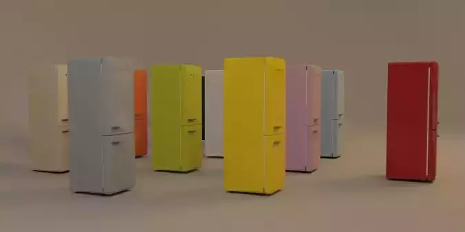 Retro Refrigerator