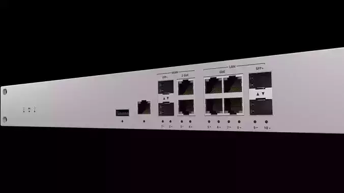Network Firewall 3D model