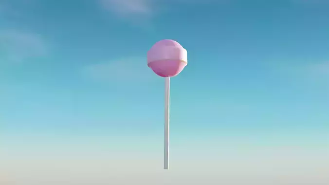 Lollipop on stick