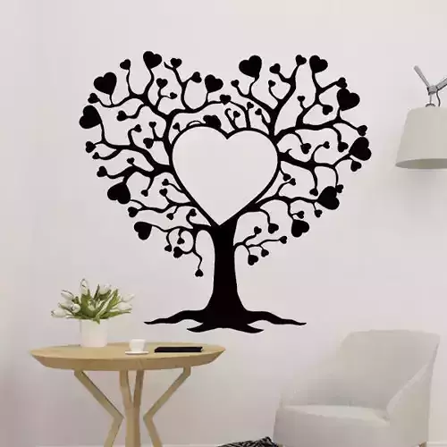 Family Tree Of Love Decor 3D print model