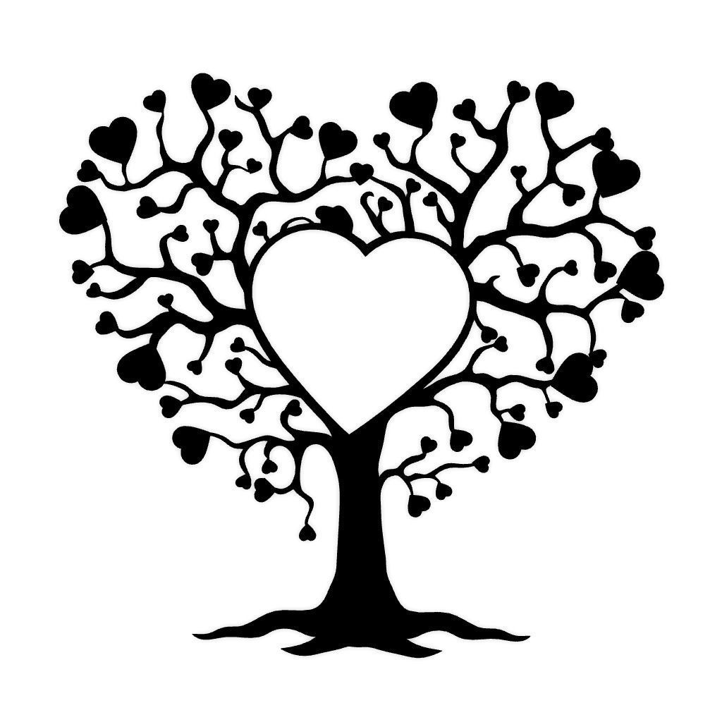 Family Tree Of Love Decor 3D print model_1