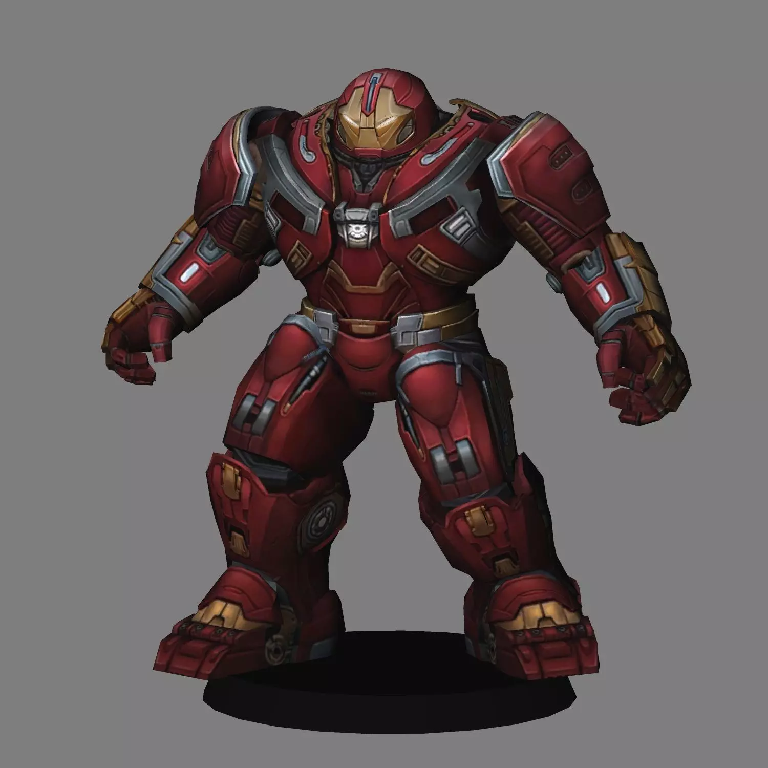Hulkbuster V2 Avengers Infinity War LOW POLY 3D print model_0