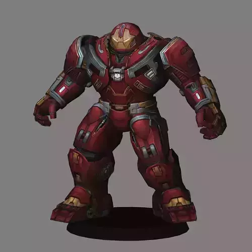 Hulkbuster V2 Avengers Infinity War LOW POLY