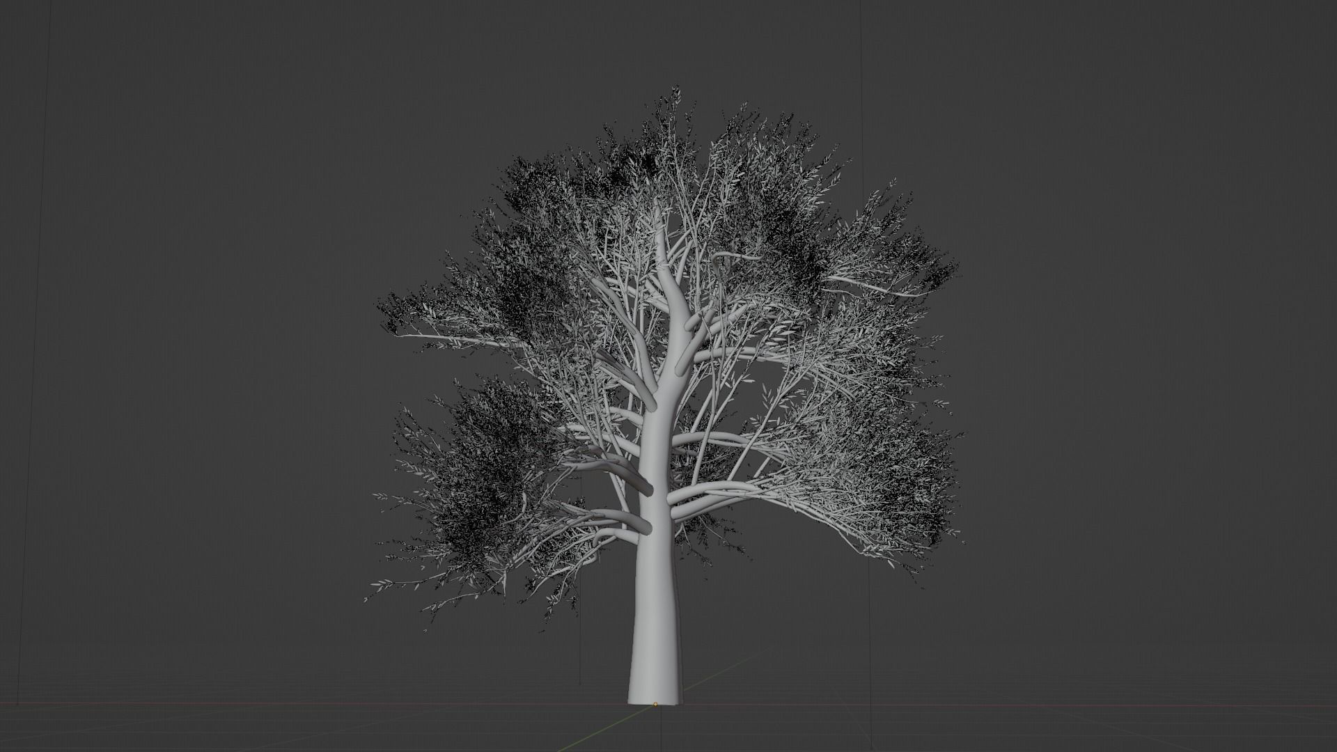 Procedural Tree 3D model_9