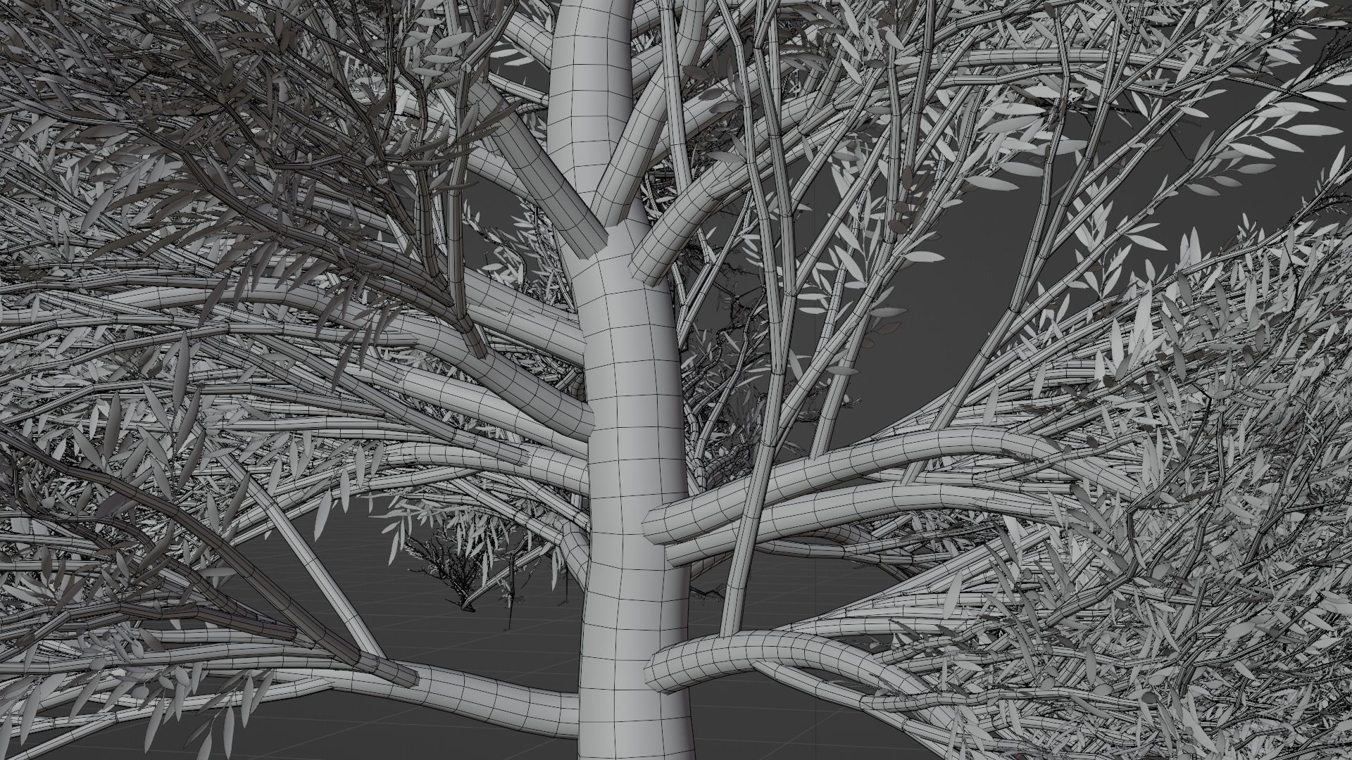 Procedural Tree 3D model_12