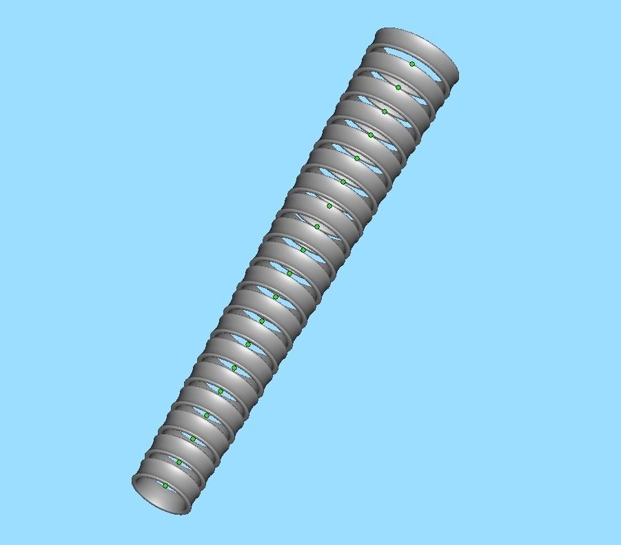 Concave Plain Band 6mm wide 4-13us sizes 3dmodel 3D print model_9