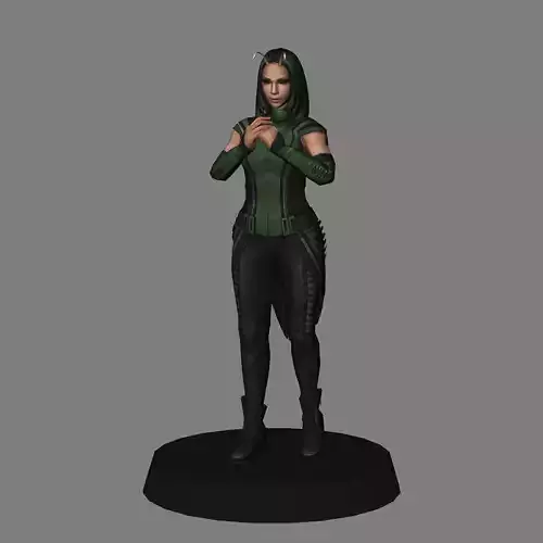 Mantis Avengers Endgame LOW POLY