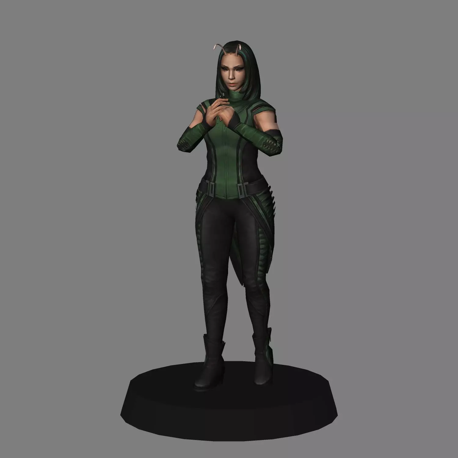 Mantis Avengers Endgame LOW POLY 3D print model