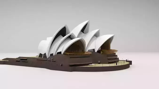 Sidney Opera House 3D model