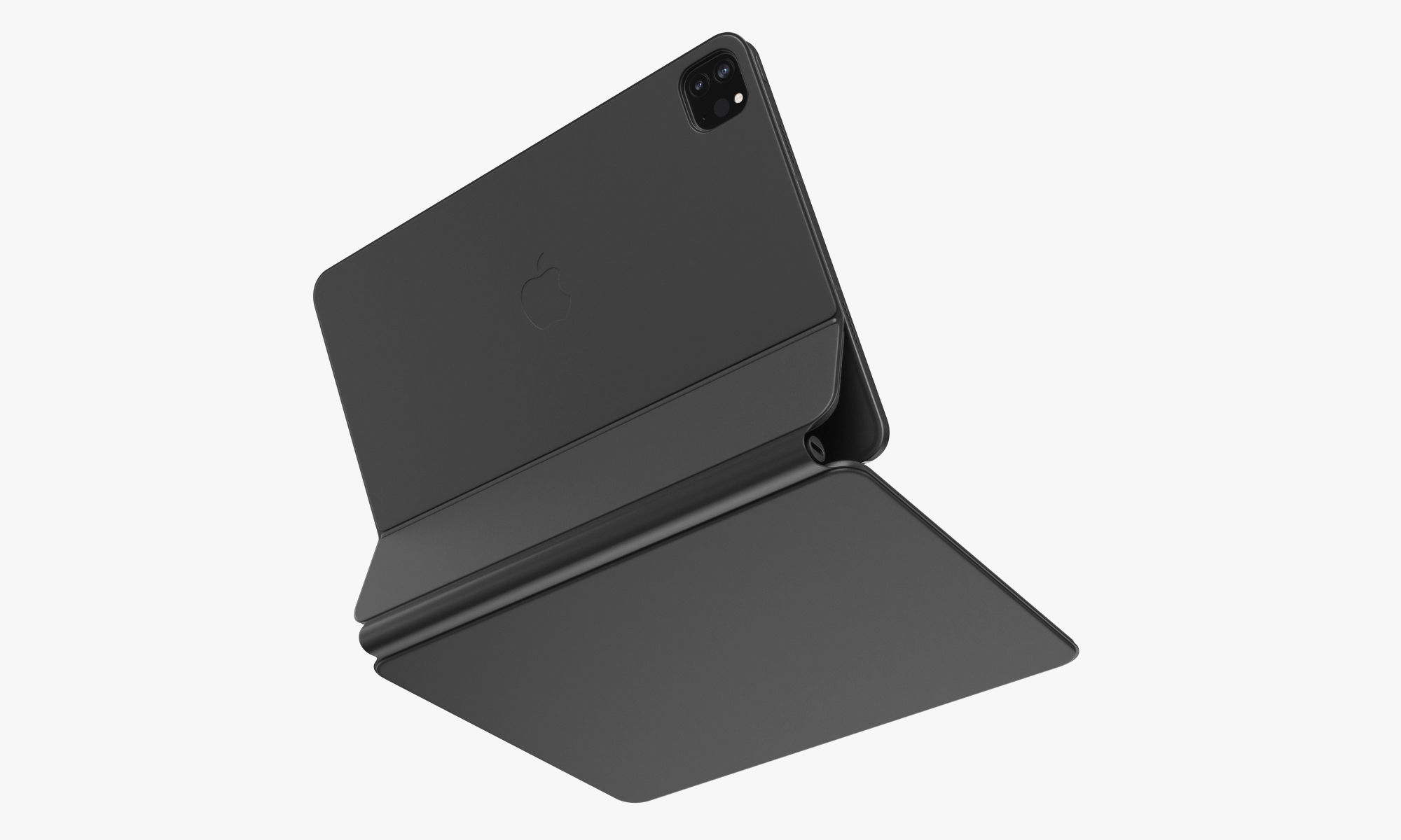 Apple iPad Pro 11-inch M2 and Magic Keyboard 3D model_5