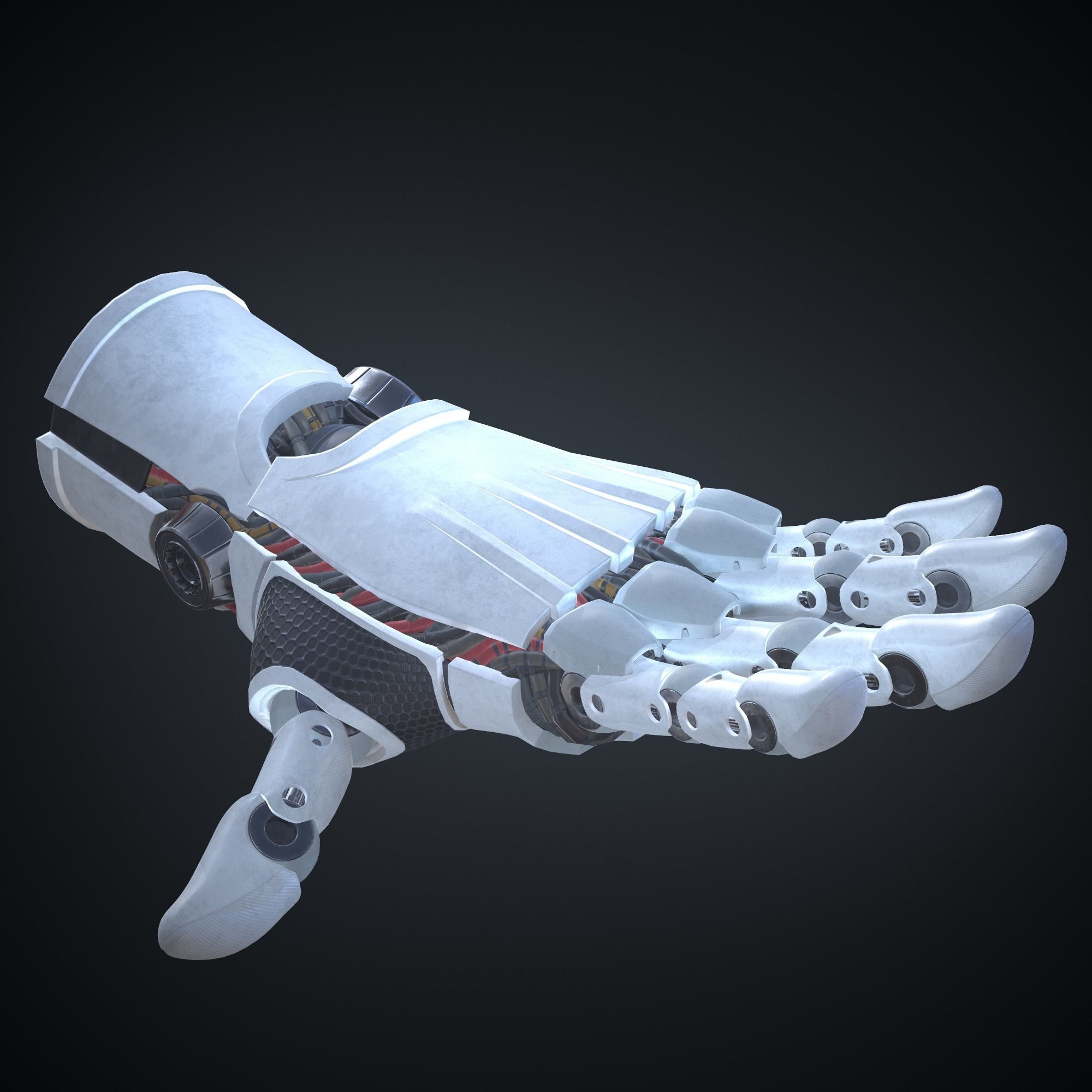 Sci-fi character - Robot 3D model_31