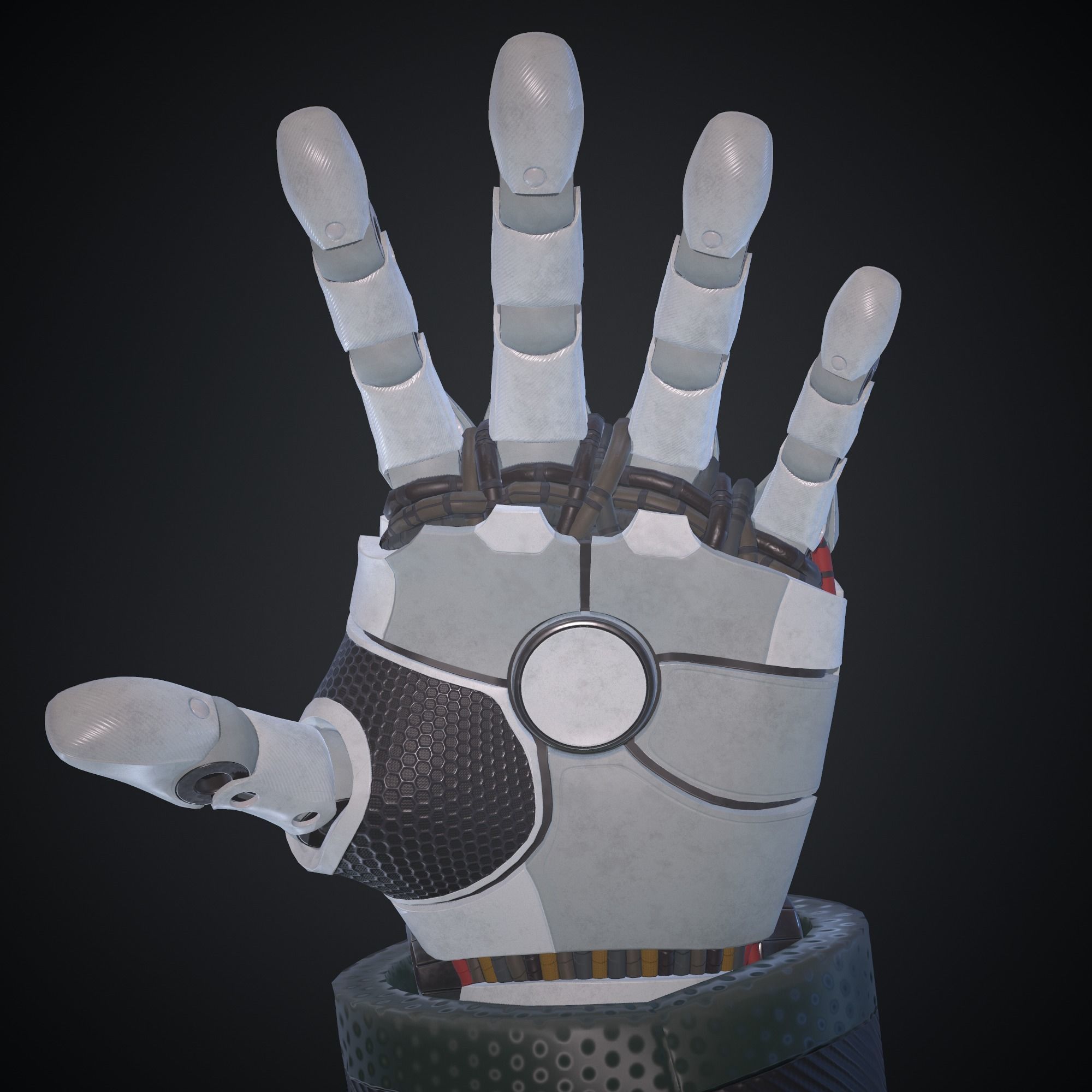 Sci-fi character - Robot 3D model_29