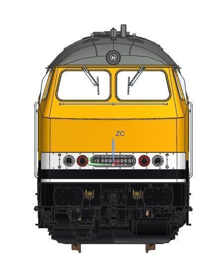 Henschel DH 4000 3D model_2