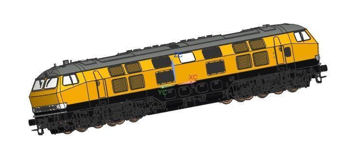 Henschel DH 4000 3D model_6