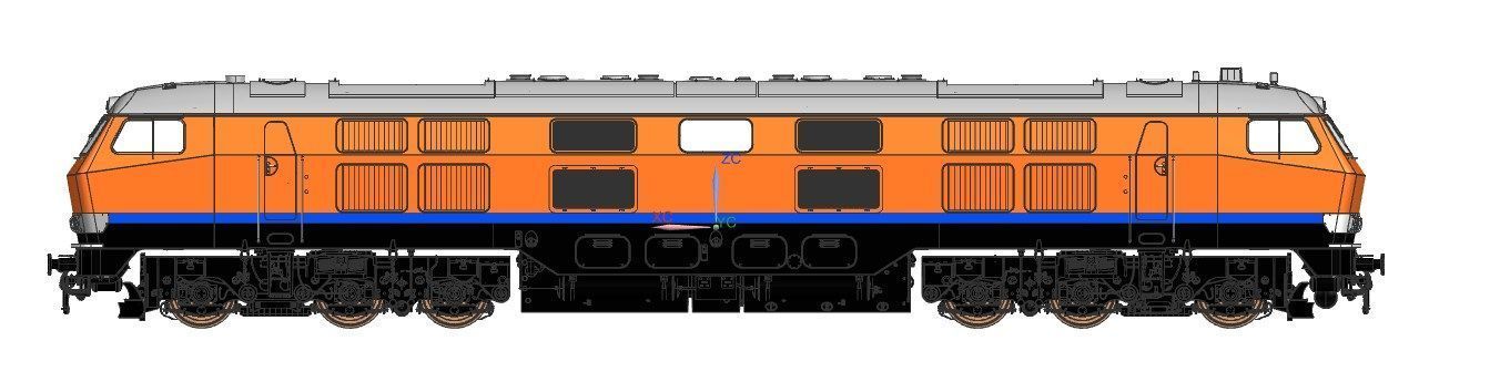 Henschel DH 4000 3D model_8