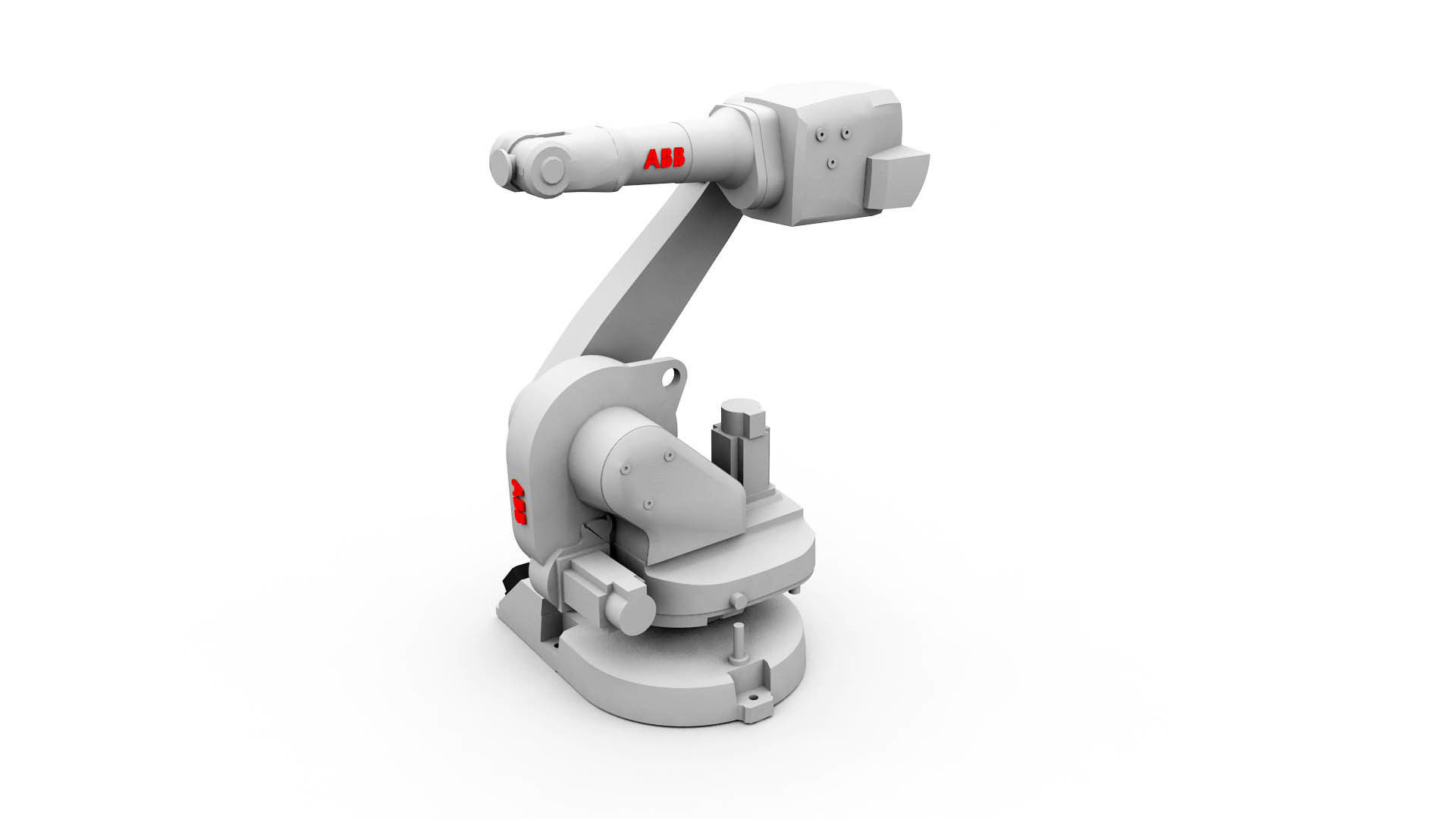 ABB Industry Robot IRB 1600 3D model_1