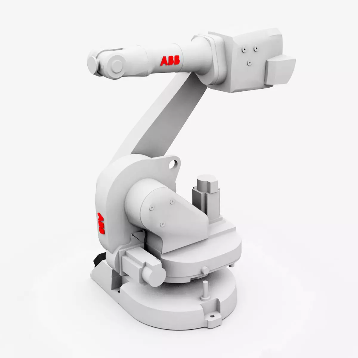 ABB Industry Robot IRB 1600 3D model_0