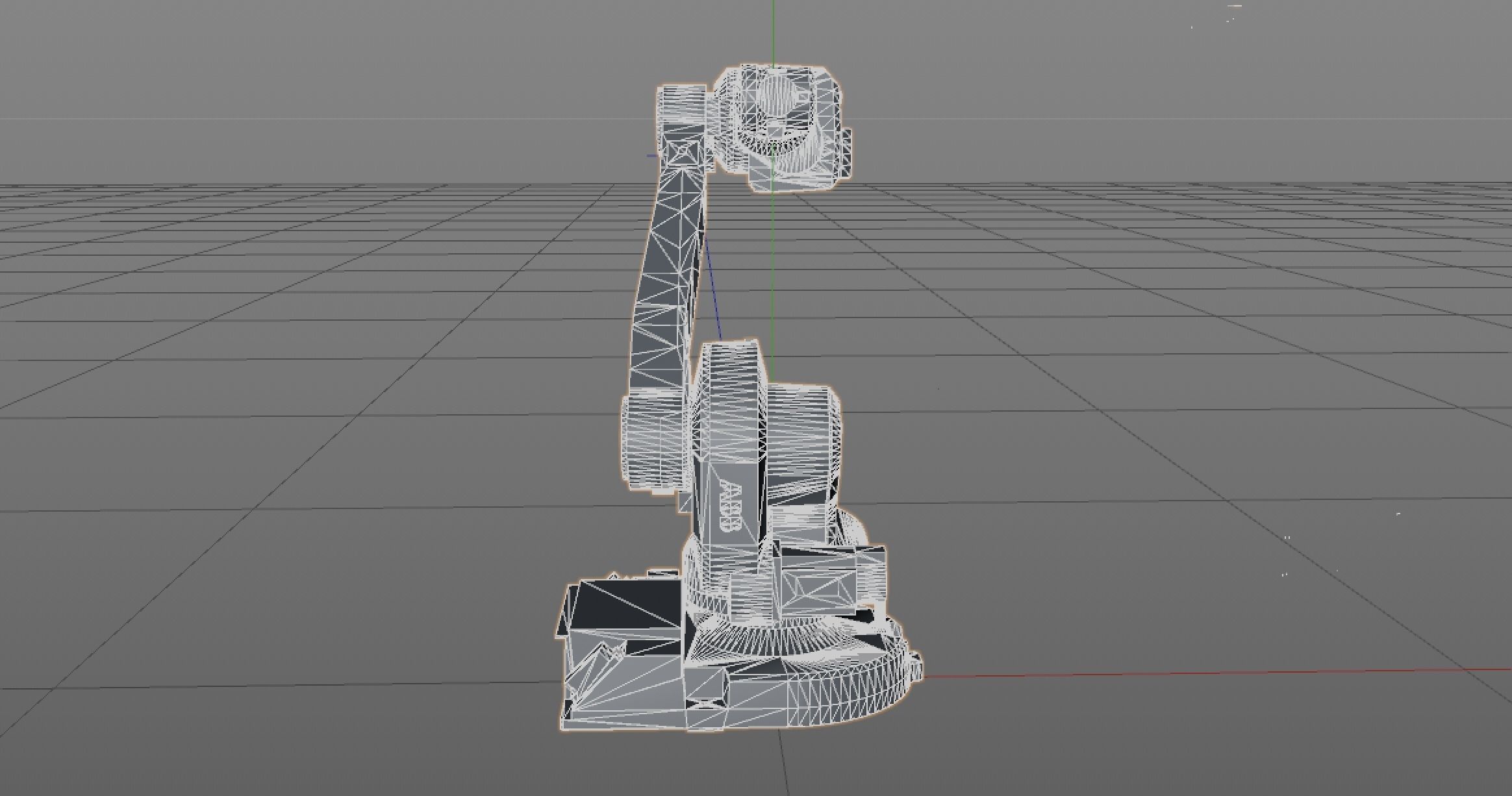 ABB Industry Robot IRB 1600 3D model_8