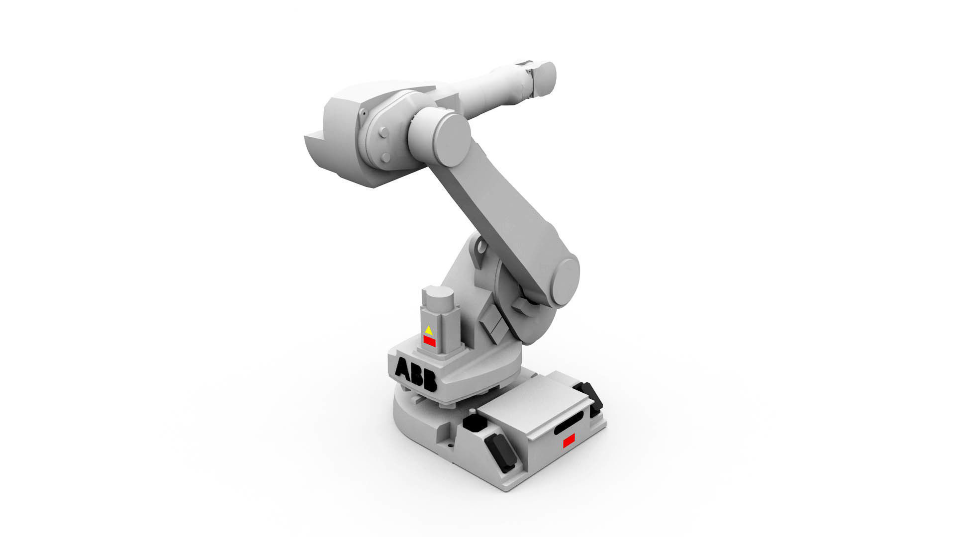 ABB Industry Robot IRB 1600 3D model_3