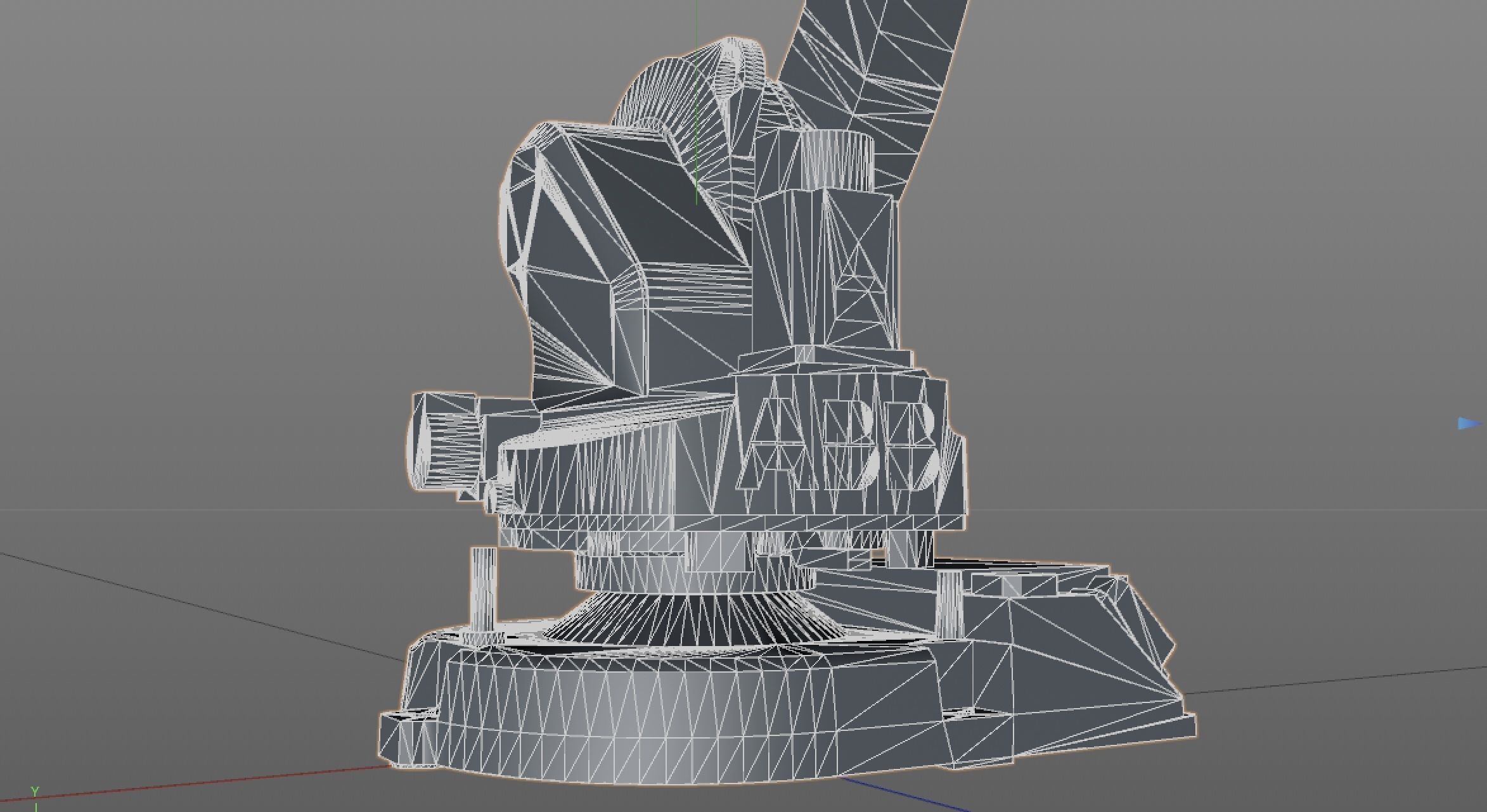ABB Industry Robot IRB 1600 3D model_9