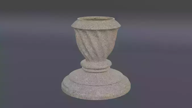 Stone Planter  3D print model