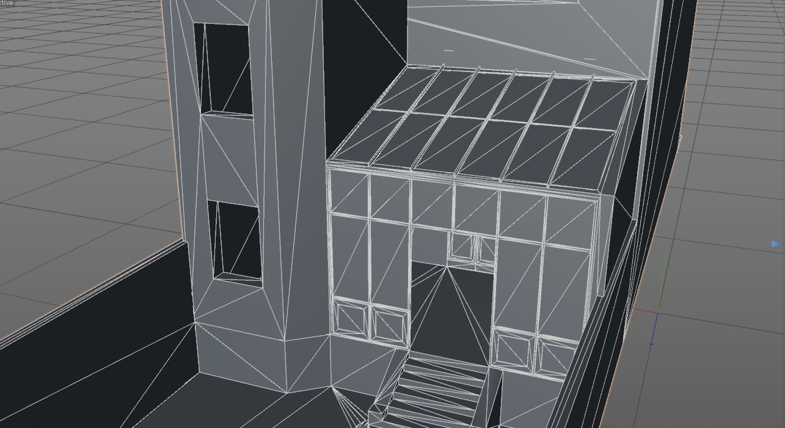 Classic Townhouse 3D model_7