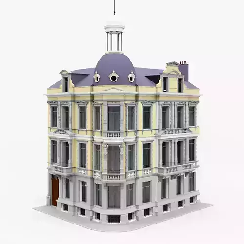 Classic Townhouse 3D model