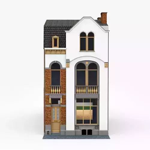 Classic Townhouse 3D model