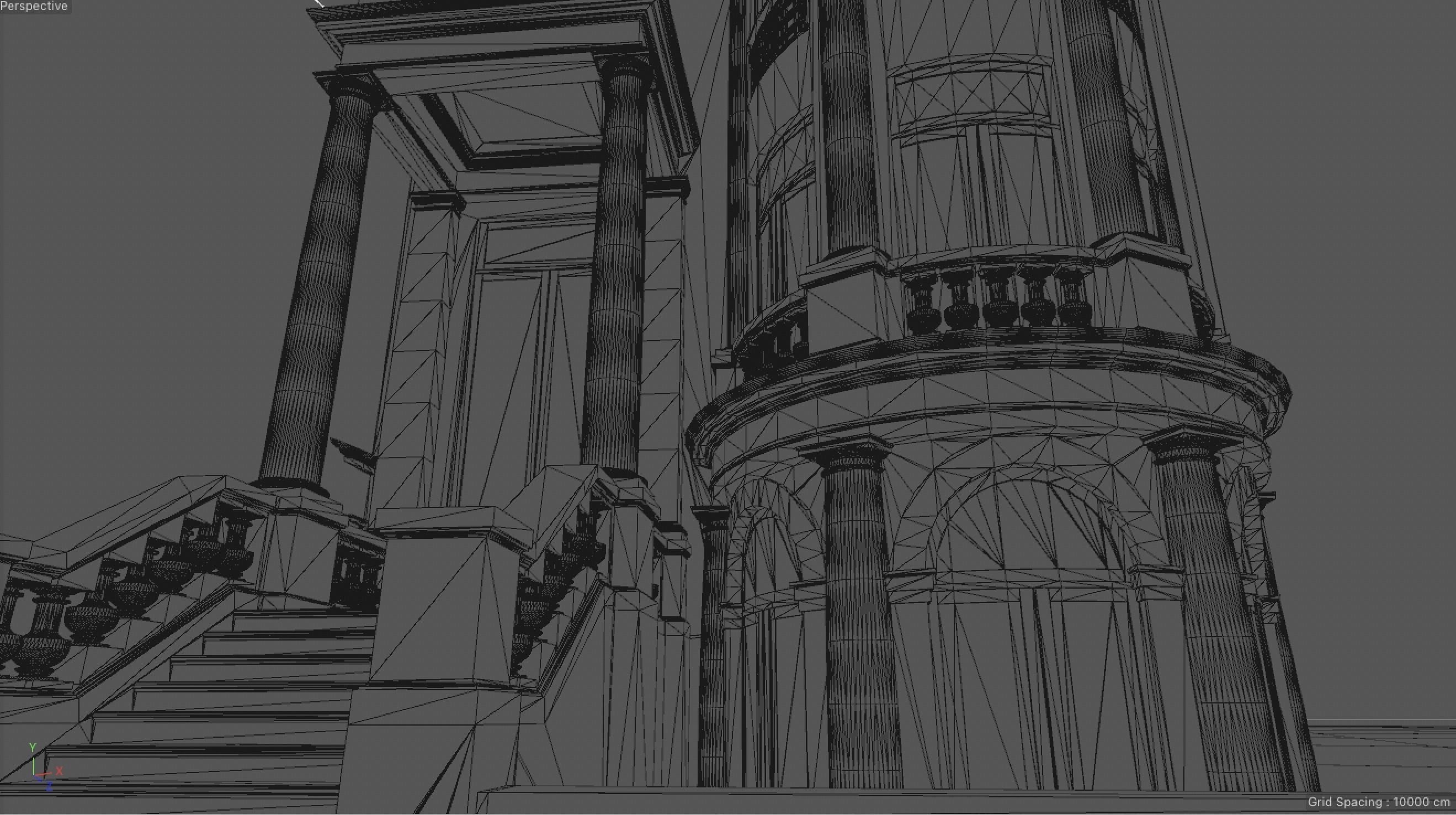 Classic Townhouse 3D model_8