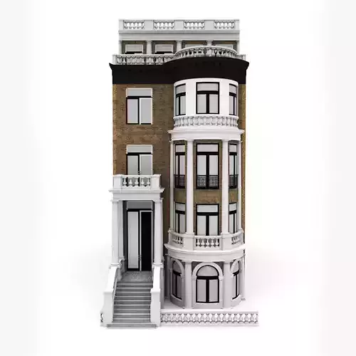Classic Townhouse 3D model