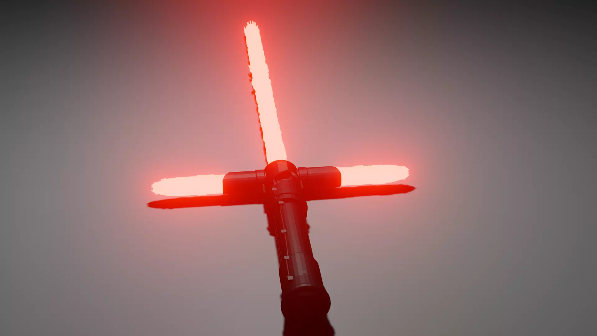 Star Wars Kylo Ren Lightsaber  Low-poly 3D model_0