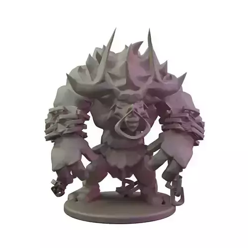 Alistair from League of Legends 3D print model