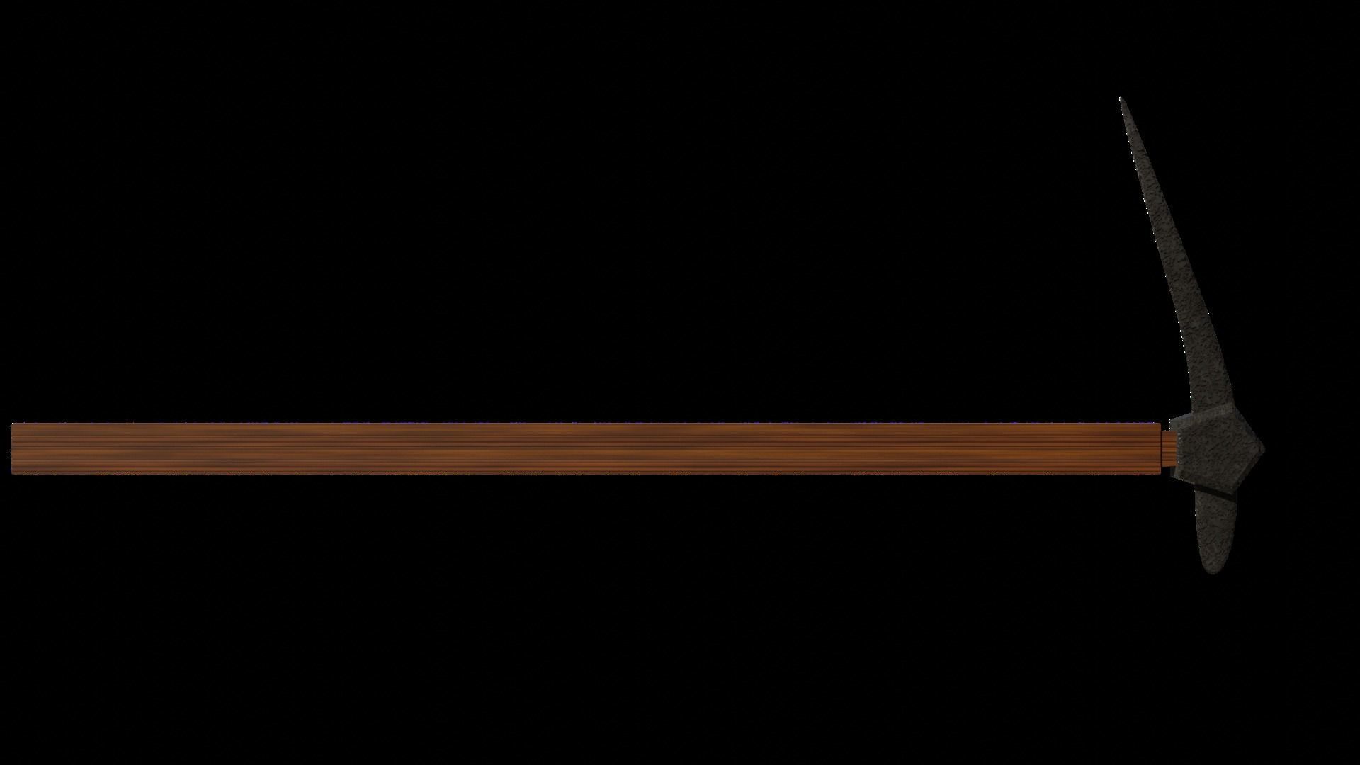 medieval weapons 3D model_4