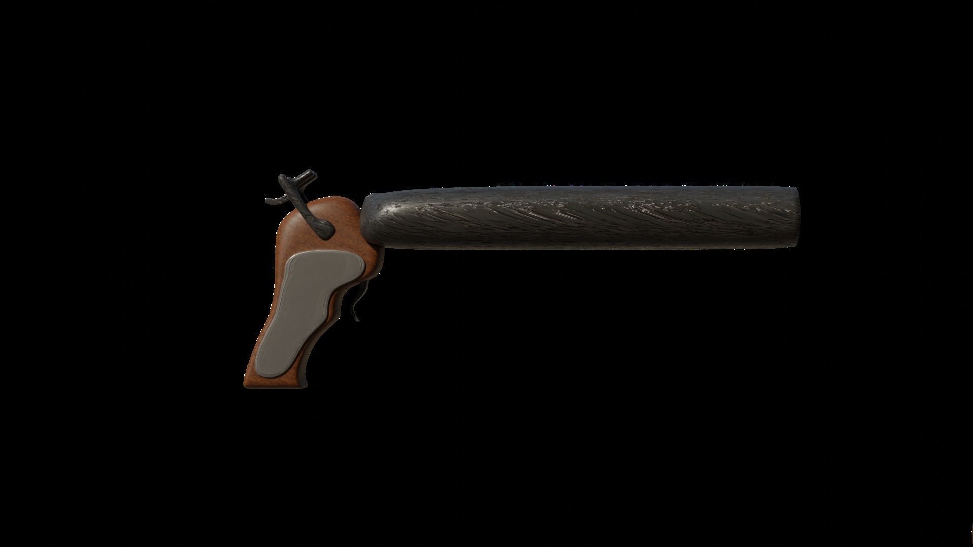 medieval weapons 3D model_3