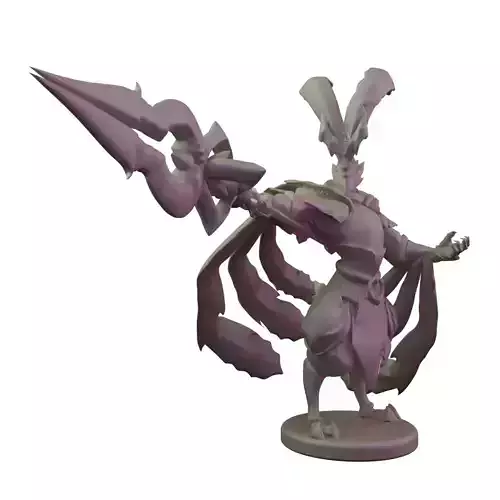 Azir from League of Legends 3D print model