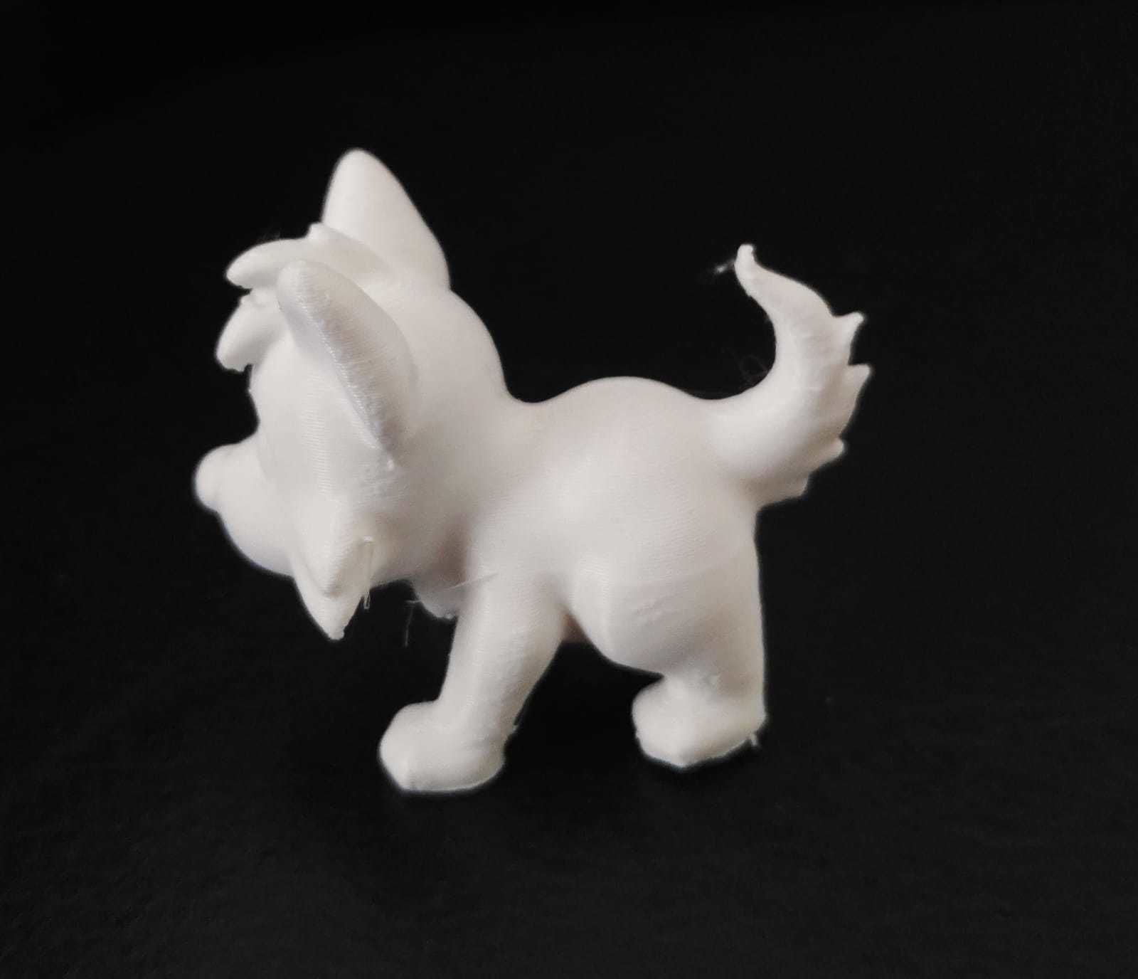 Coyote 3D print model_9