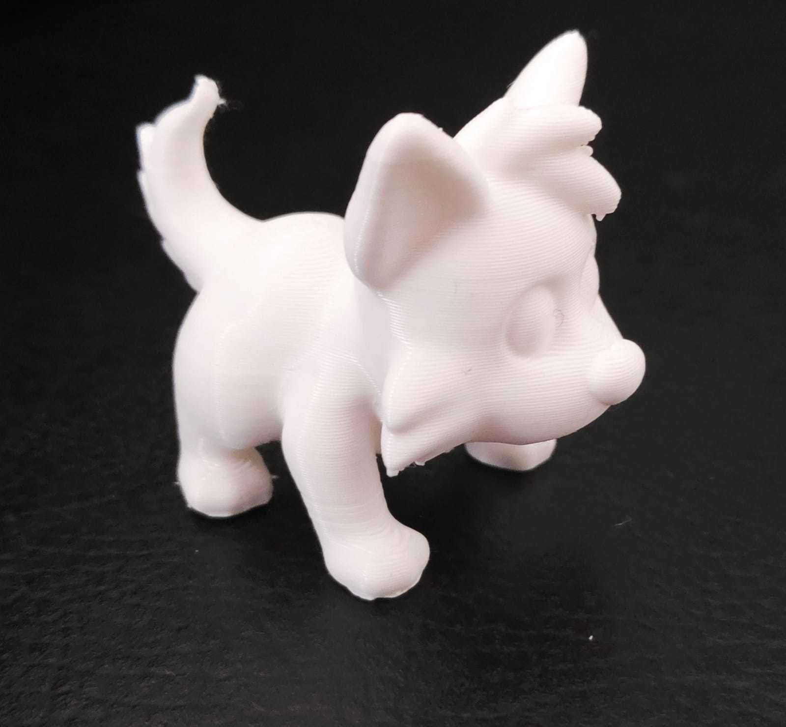 Coyote 3D print model_3