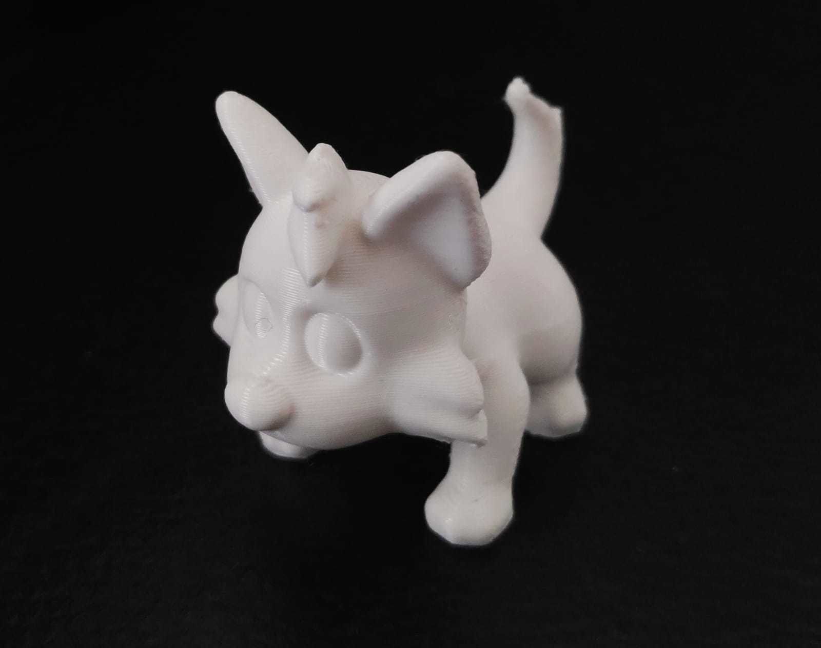 Coyote 3D print model_10