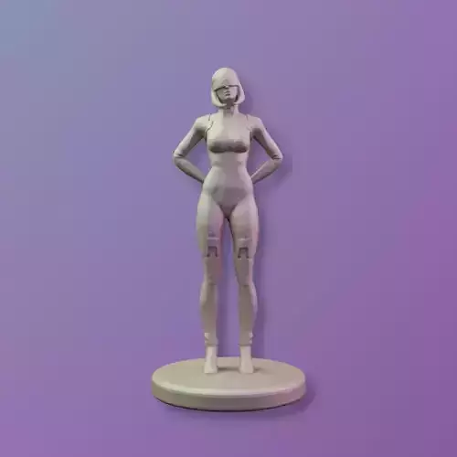 EDI from Mass Effect 3D print model