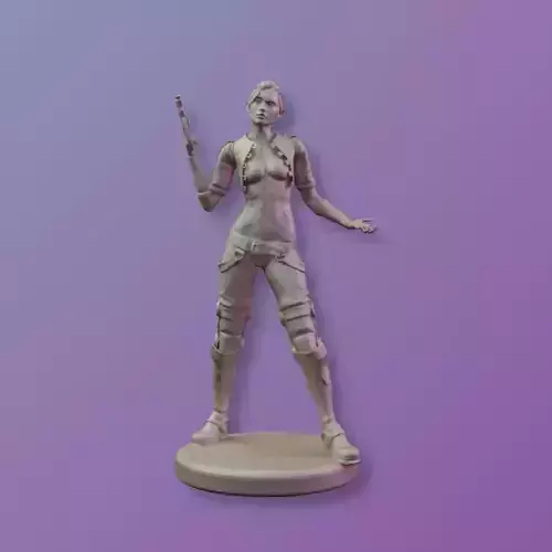 Jack from Mass Effect 3D print model
