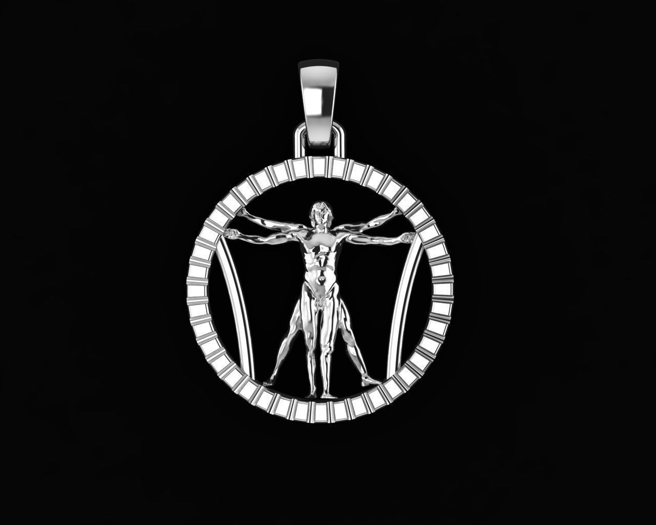 Vitruvian Man set 3D model 3D printable | CGTrader