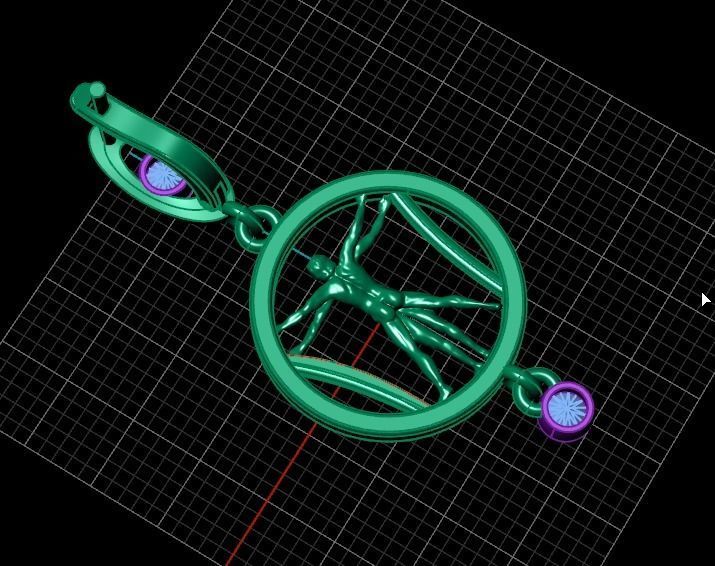 Vitruvian Man set 3D model 3D printable | CGTrader
