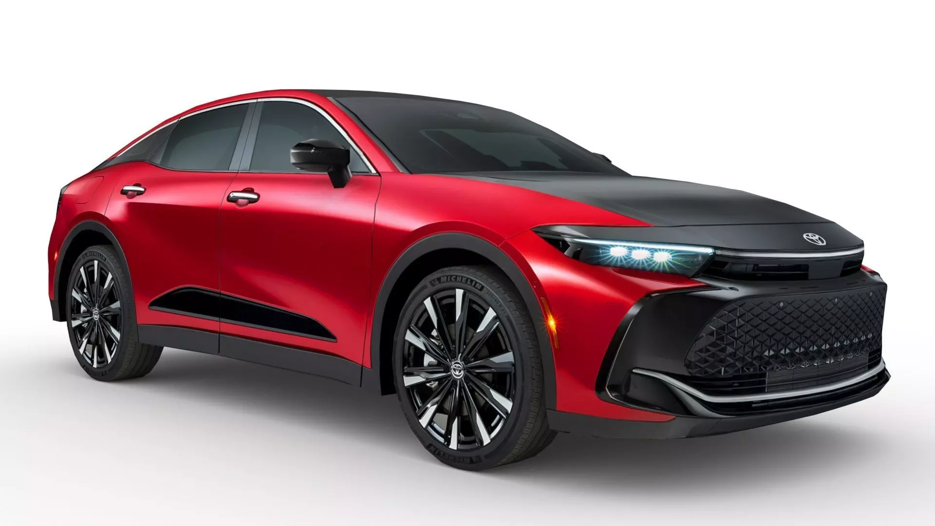 Toyota Crown 2023 Low-poly 3D model_0