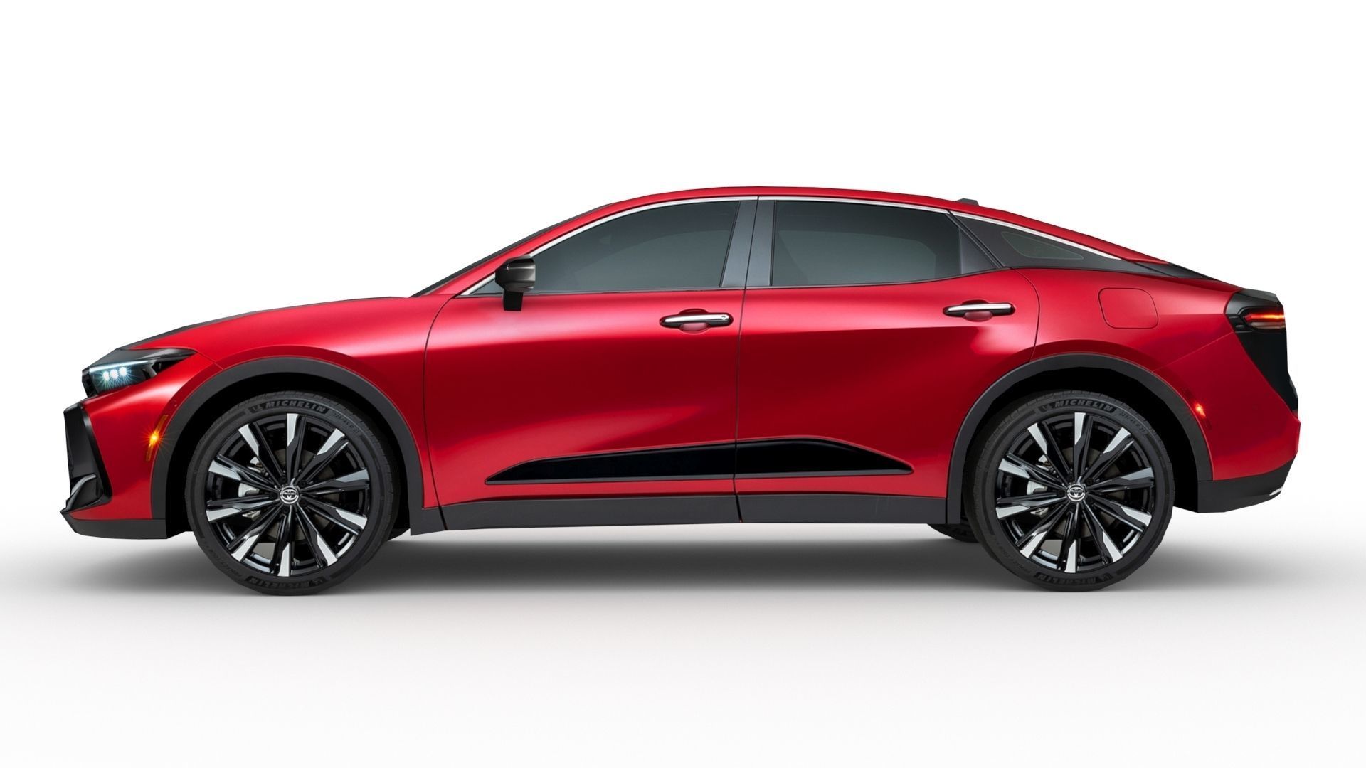 Toyota Crown 2023 Low-poly 3D model_1