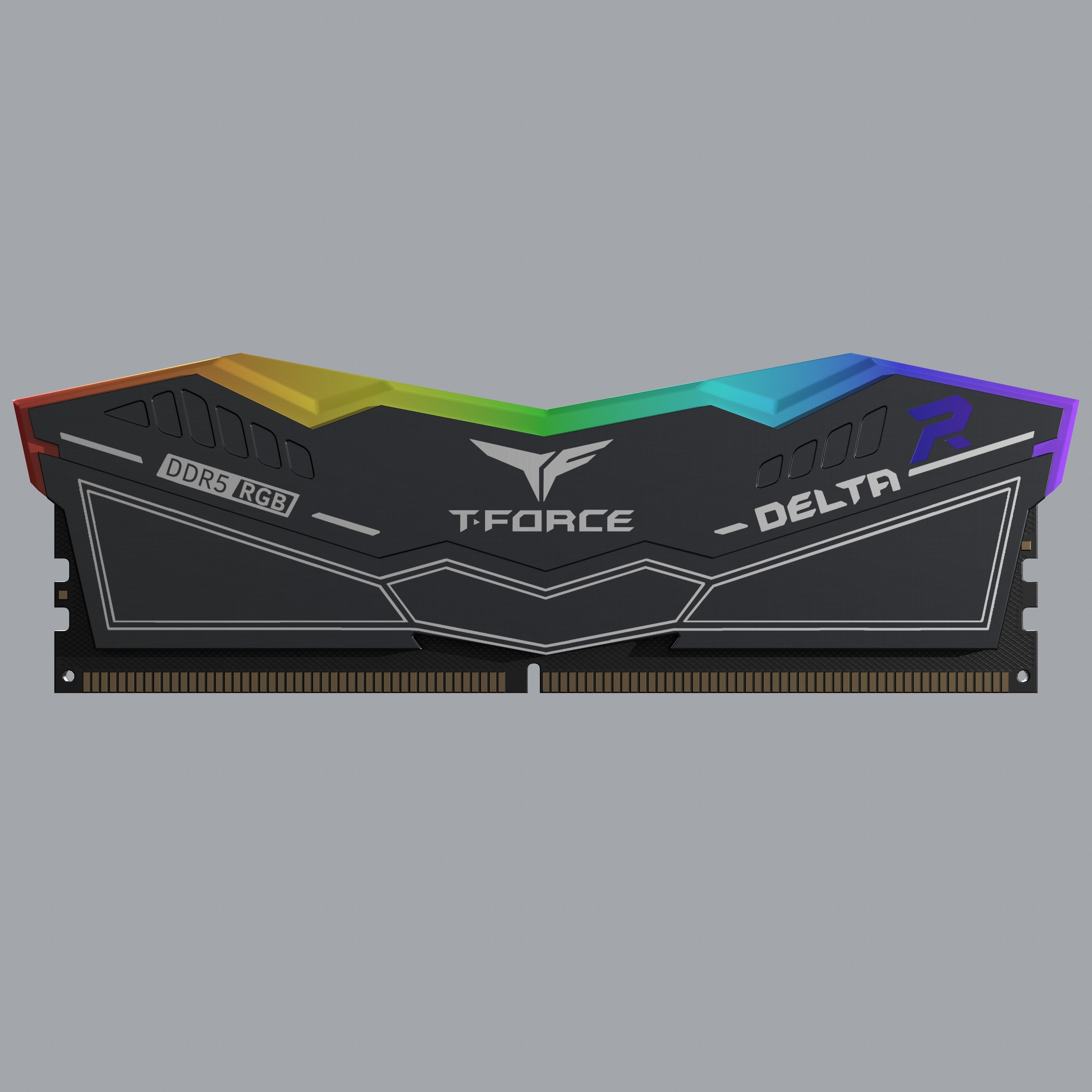 TEAMGROUP T-Force Delta RGB DDR5 RAM Low-poly 3D model_4