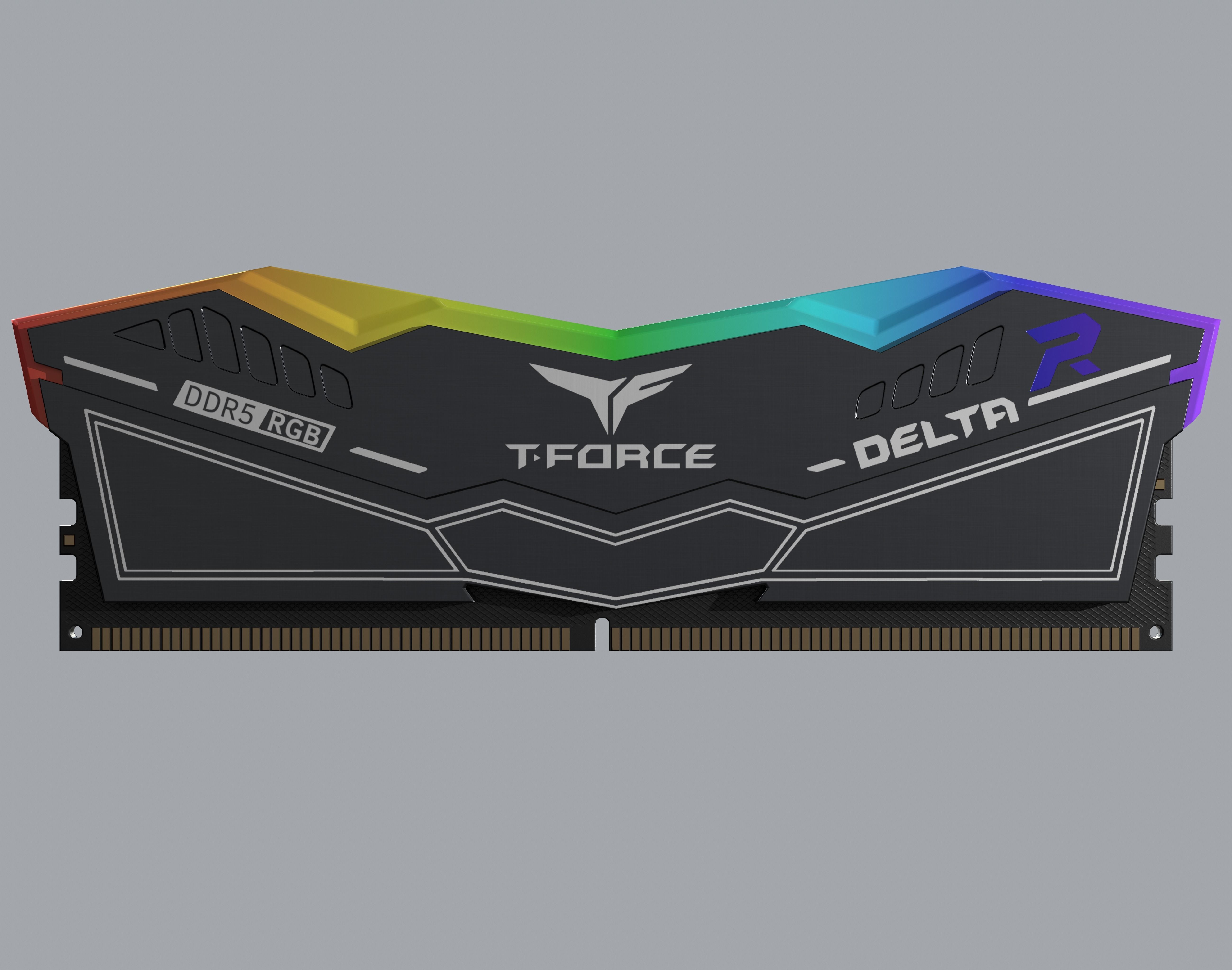 TEAMGROUP T-Force Delta RGB DDR5 RAM Low-poly 3D model_2