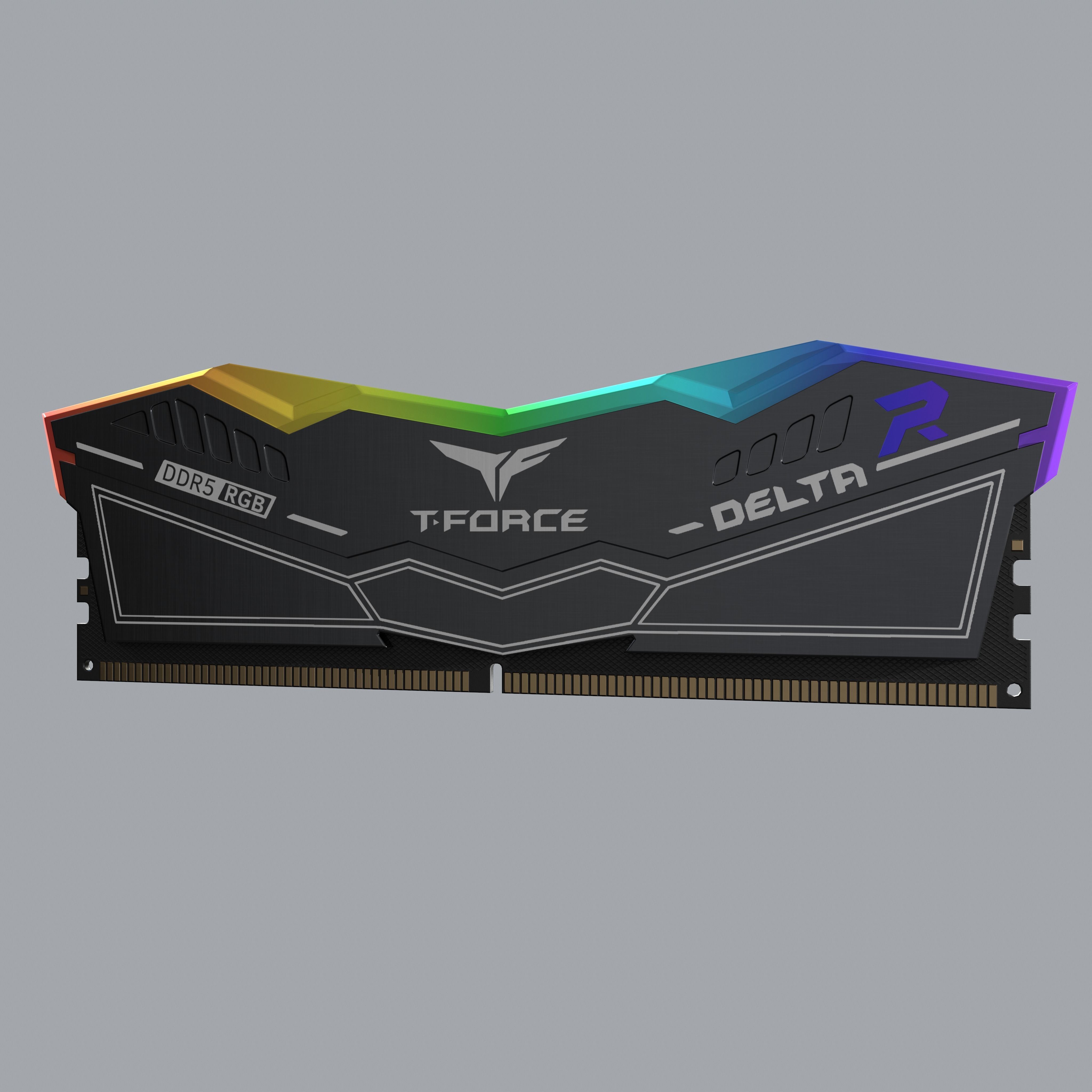 TEAMGROUP T-Force Delta RGB DDR5 RAM Low-poly 3D model_6