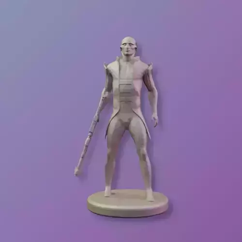 Drell from Mass Effect 3D print model