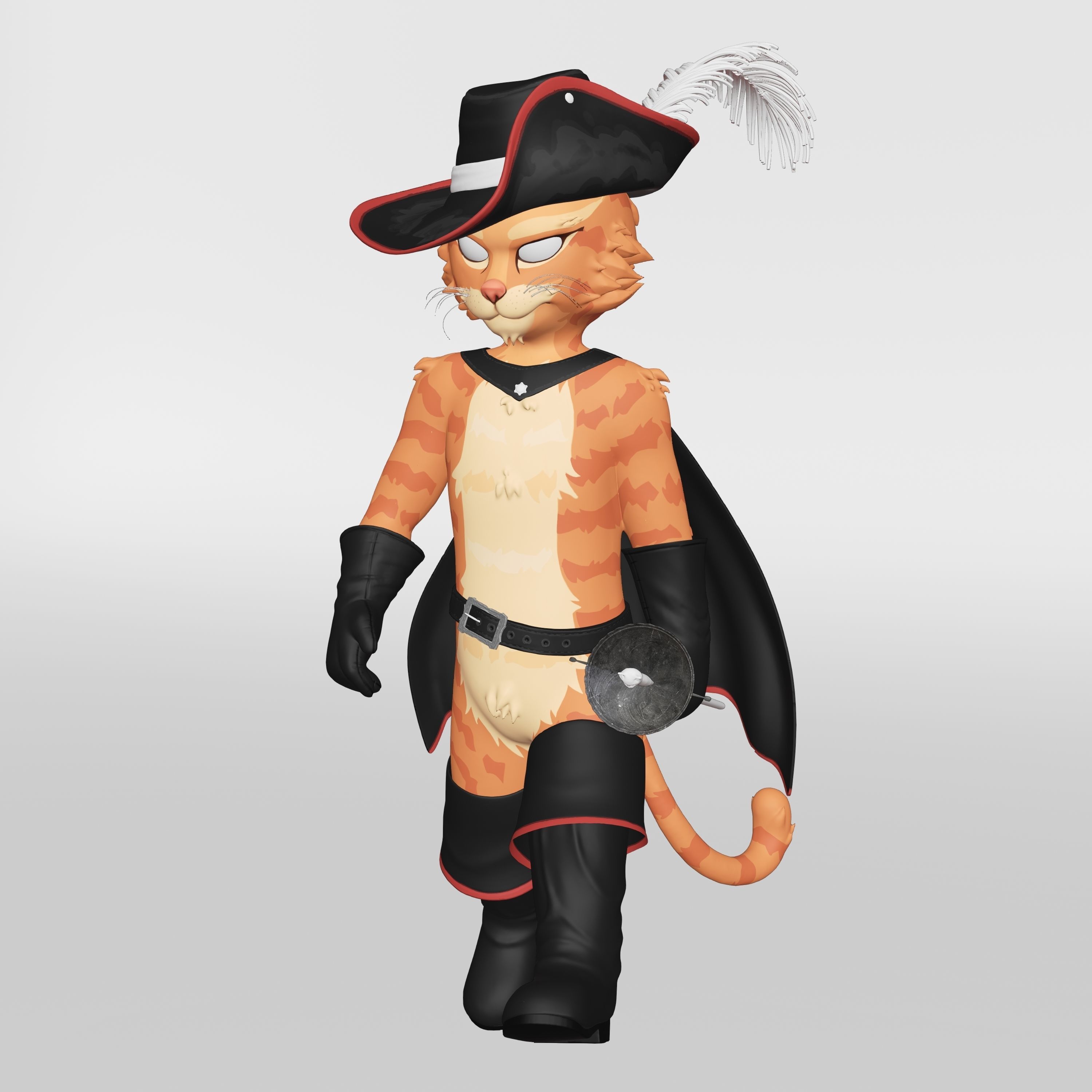 Puss in boots - Il gatto con gli stivali 3D print model_3