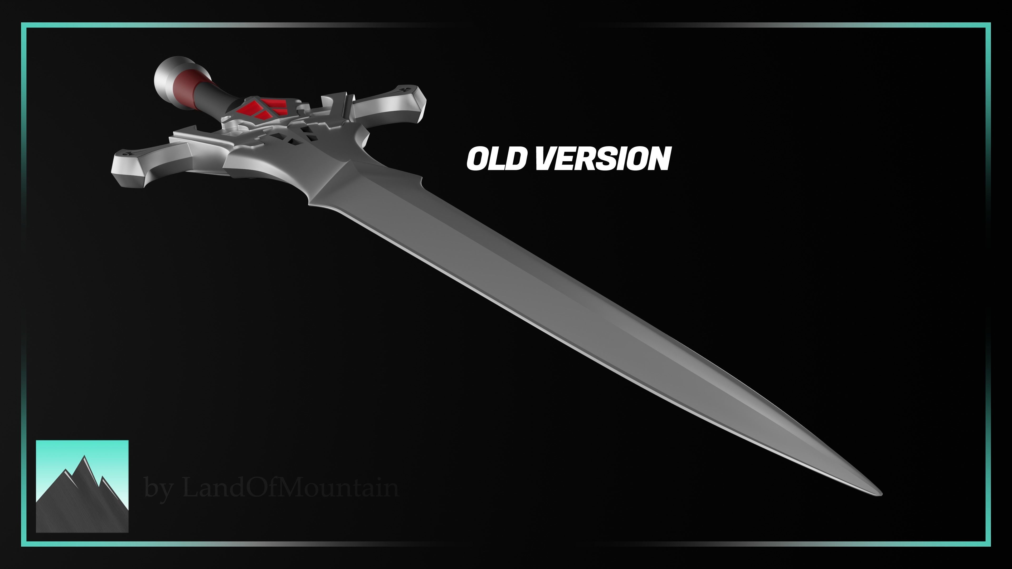 Final Fantasy XVI - Clive Rosfield - Invictus Sword 3D print model_12
